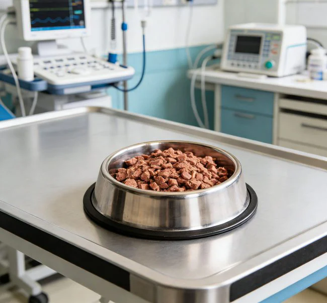 cat food for anemia panoramic view