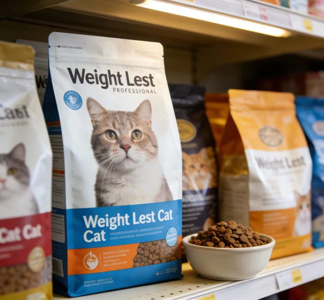 cat food for weight loss comparison image