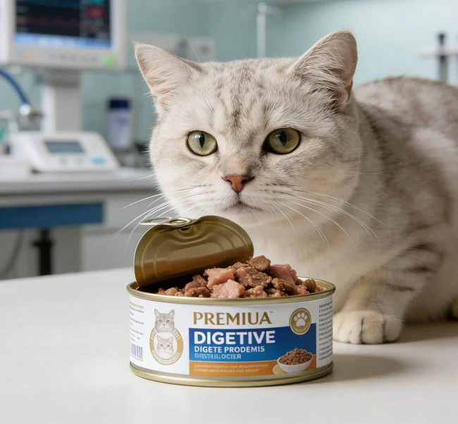 cat food for digestive problems different angle display