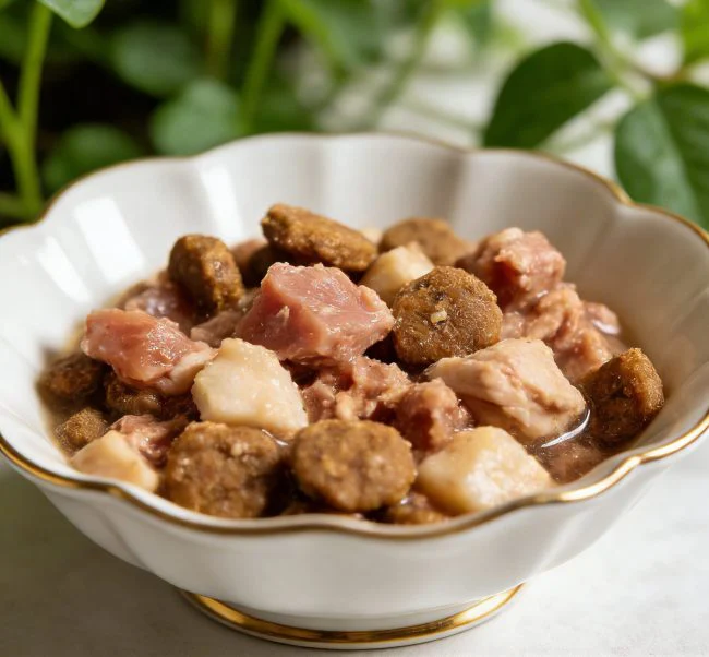 Alimentos para gatos para diarrea Imagen de primer plano