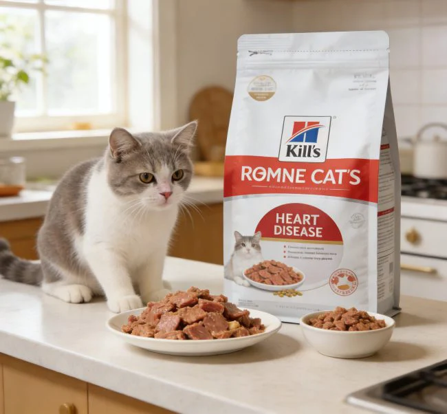 cat food for heart disease detail display