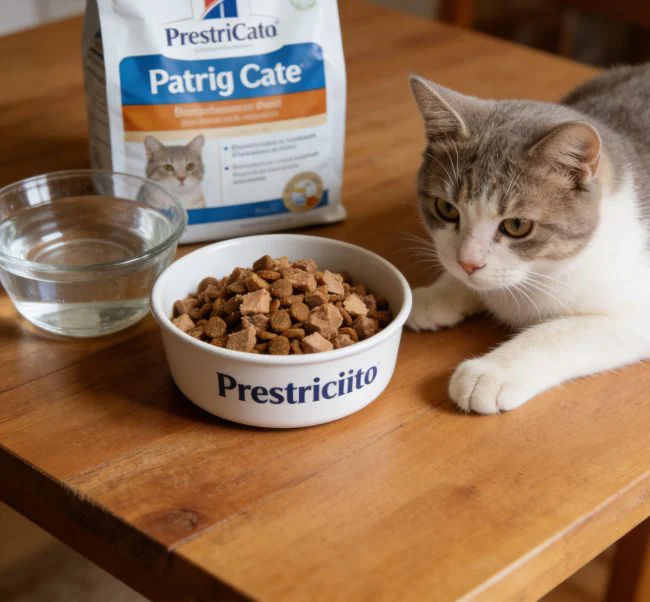 prescription cat food practical application scene