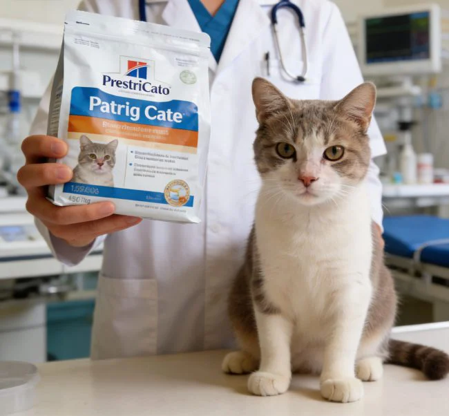 prescription cat food panoramic view