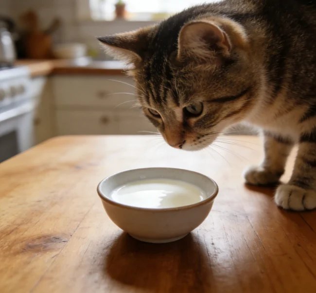 Can I Give My Cat Milk