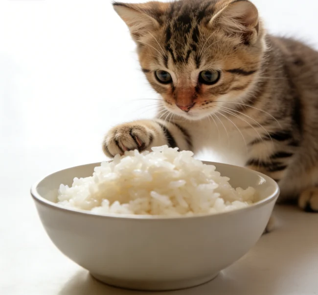 Can I give rice to my kitten? detail display