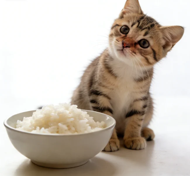 Can I give rice to my kitten? recommended solution