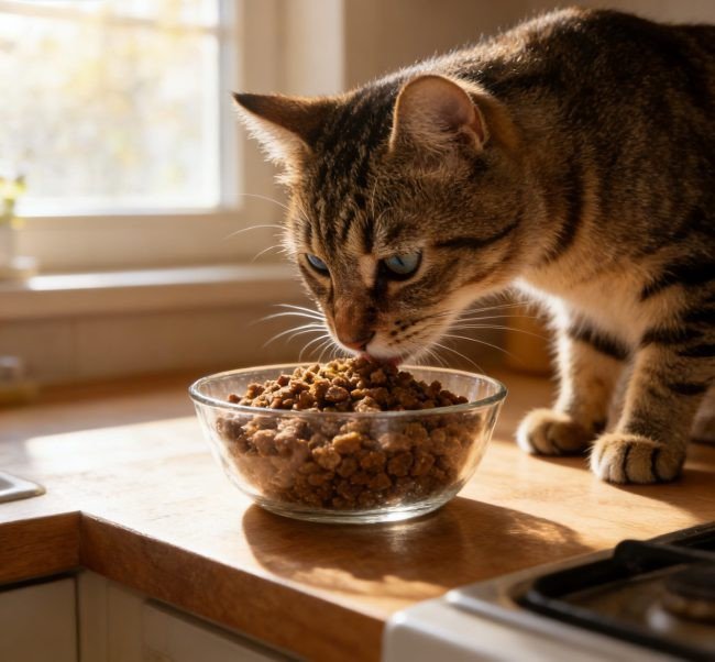 What food is best for cats? operation steps