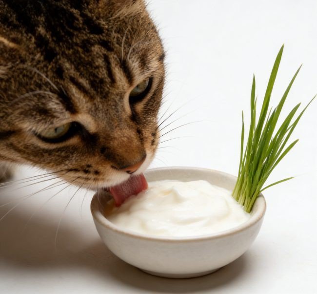What food is best for cats? panoramic view