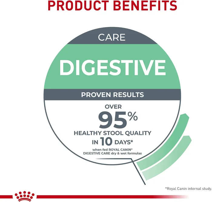 Royal Canin Feline Care Nutrition Digestive Care Adult Thin Slices in Gravy Cat Food, 3 oz (Pack of 12)