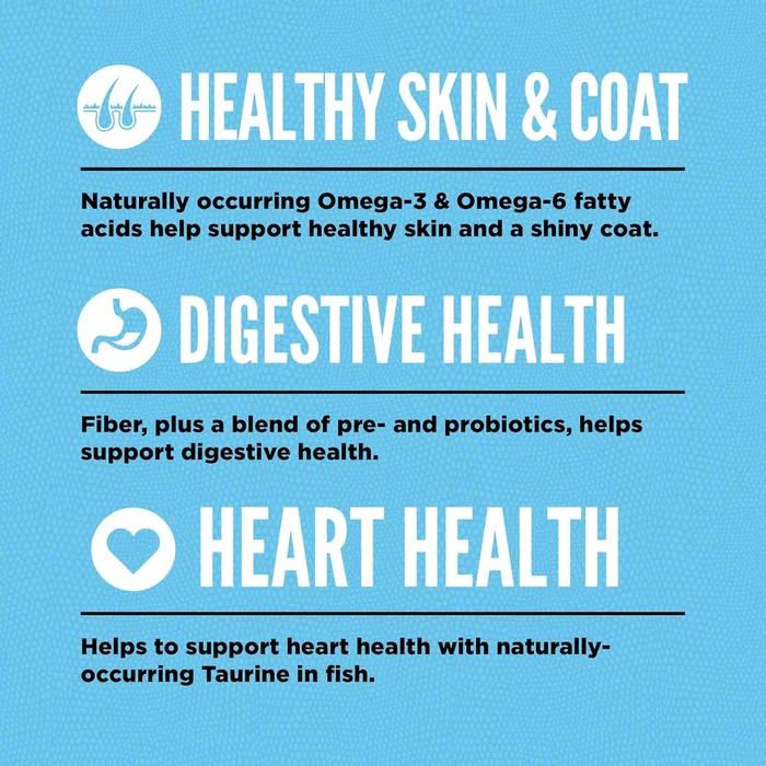 ORIJEN Grain Free High Protein Premium Dry Cat Food Six Fish Recipe 4lb Bag