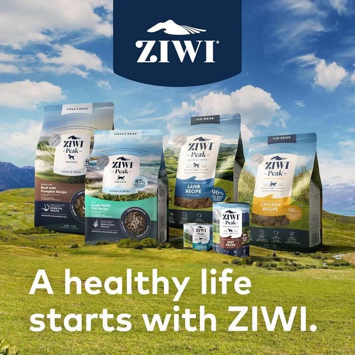 ZIWI Peak Air-Dried Cat Food – Mackerel & Lamb - All Natural, High Protein, Grain Free, Limited Ingredient w/ Superfoods (14oz)