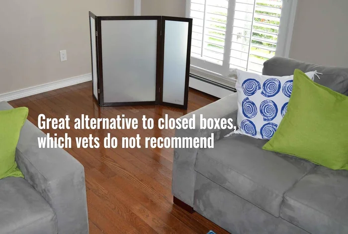 PetFusion Privacy Screen Cat Litter Box Furniture, 48