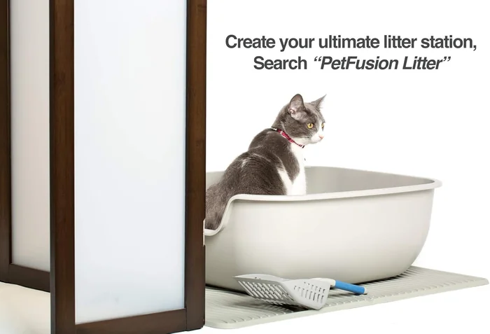 PetFusion Privacy Screen Cat Litter Box Furniture, 48