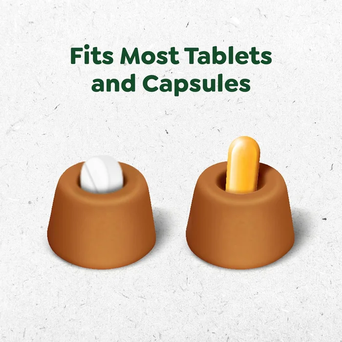 Poches de pilule feline Greenies pour les chats Traitures naturelles douces pour les chats, saveur de poulet, 3 oz. Poche (85 traits)