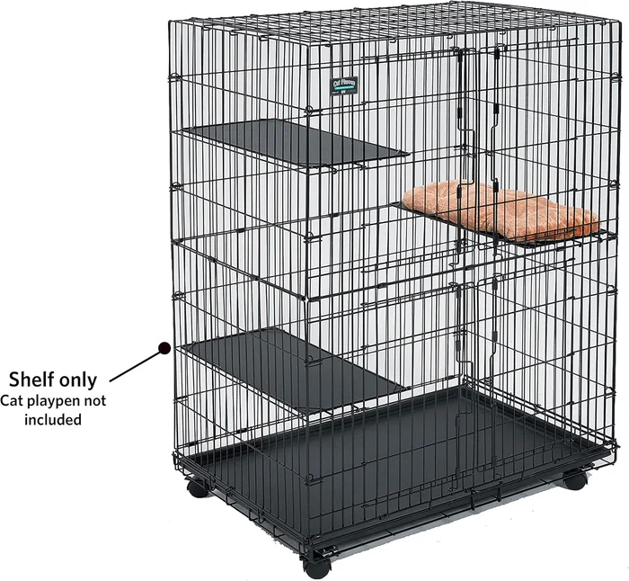 MidWest Homes for Pets Replacement Cat Shelf for Cat Playpen/Cat Cage by Midwest | Model 130