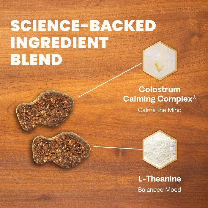 VetriScience Calm & Confident Chews, Composure Calming and Anxiety Supplement for Cats, Reduce Stress and Fear, Ideal for Travel, Vet, Grooming and Routine Changes, Chicken and Trout, 30 Count