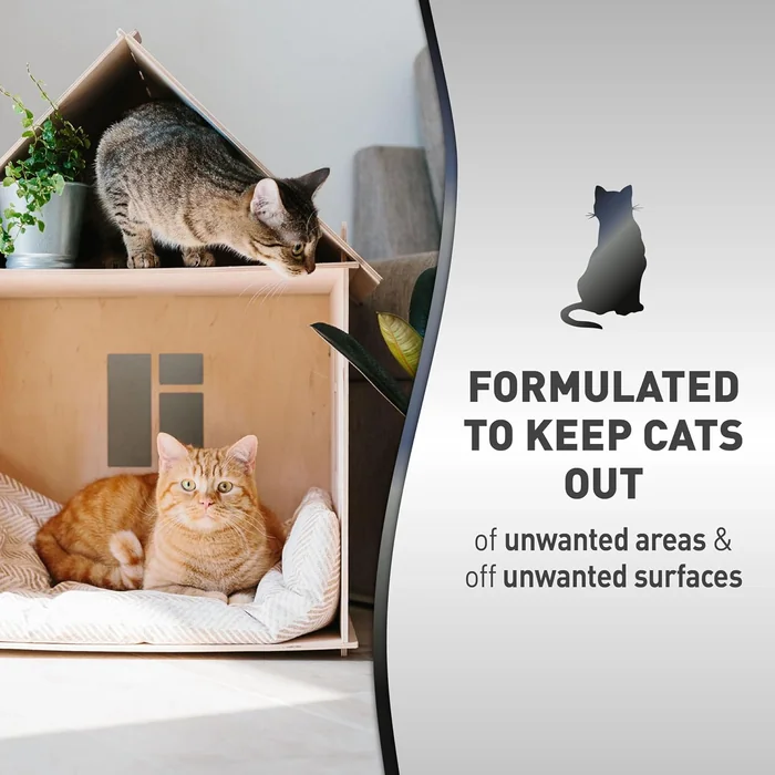 Nature 's Miracle Advanced Platinum Cat Pet Block Repellent Spray, 8 Unzen, Indoor Training Aid für Katzen