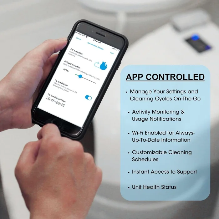 CatGenie A.I. Self-Cleaning, Fully-Flushing, Automatic Cat Litter Box