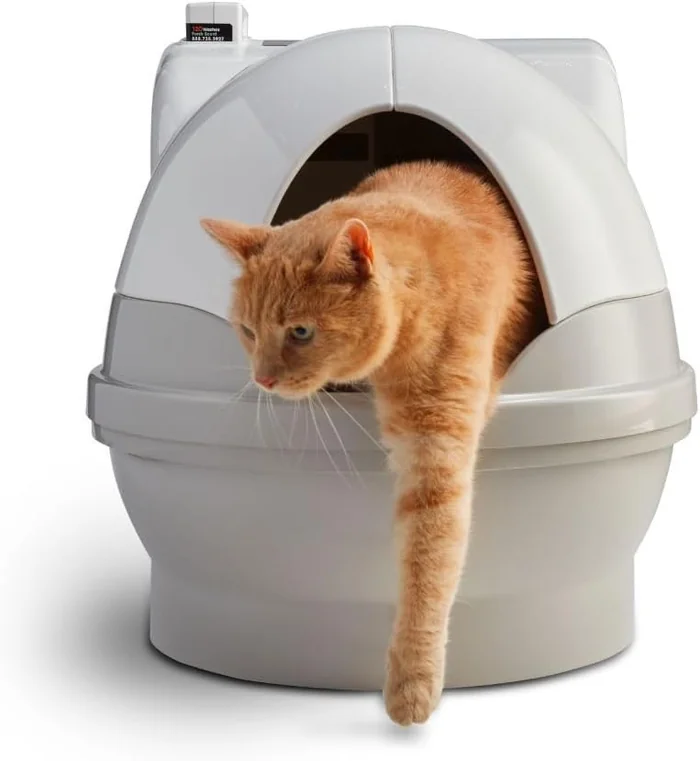 CatGenie A.I. Self-Cleaning, Fully-Flushing, Automatic Cat Litter Box