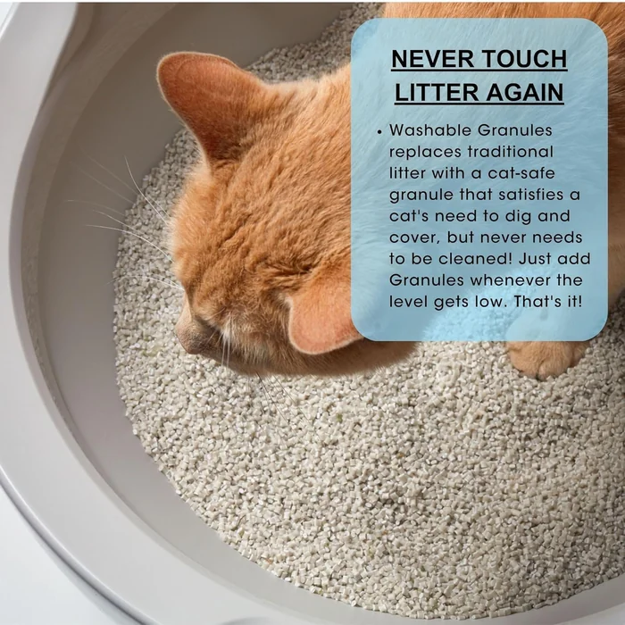 CatGenie A.I. Self-Cleaning, Fully-Flushing, Automatic Cat Litter Box