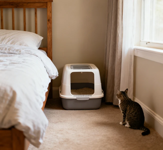 Is It Safe to Sleep in a Room with a Cat Litter Box?An Expert Guide