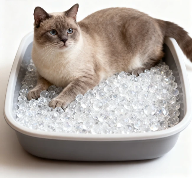 PrettyLitter health monitoring color chart showing different hues